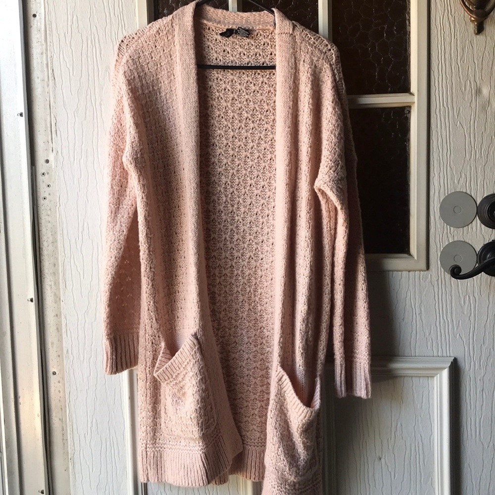 Pink Cardigan